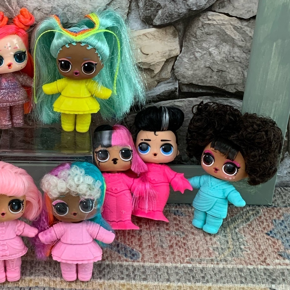 2018 Full Set 10 LOL Surprise Doll Makeover #Hairgoal Series Ultra Rare Complete - Picture 5 of 13